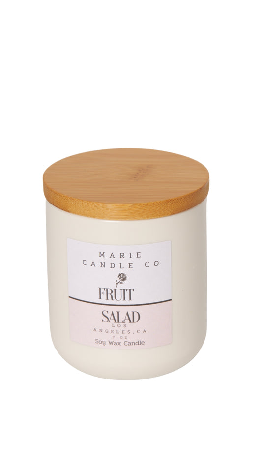fruit salad soy wax candle